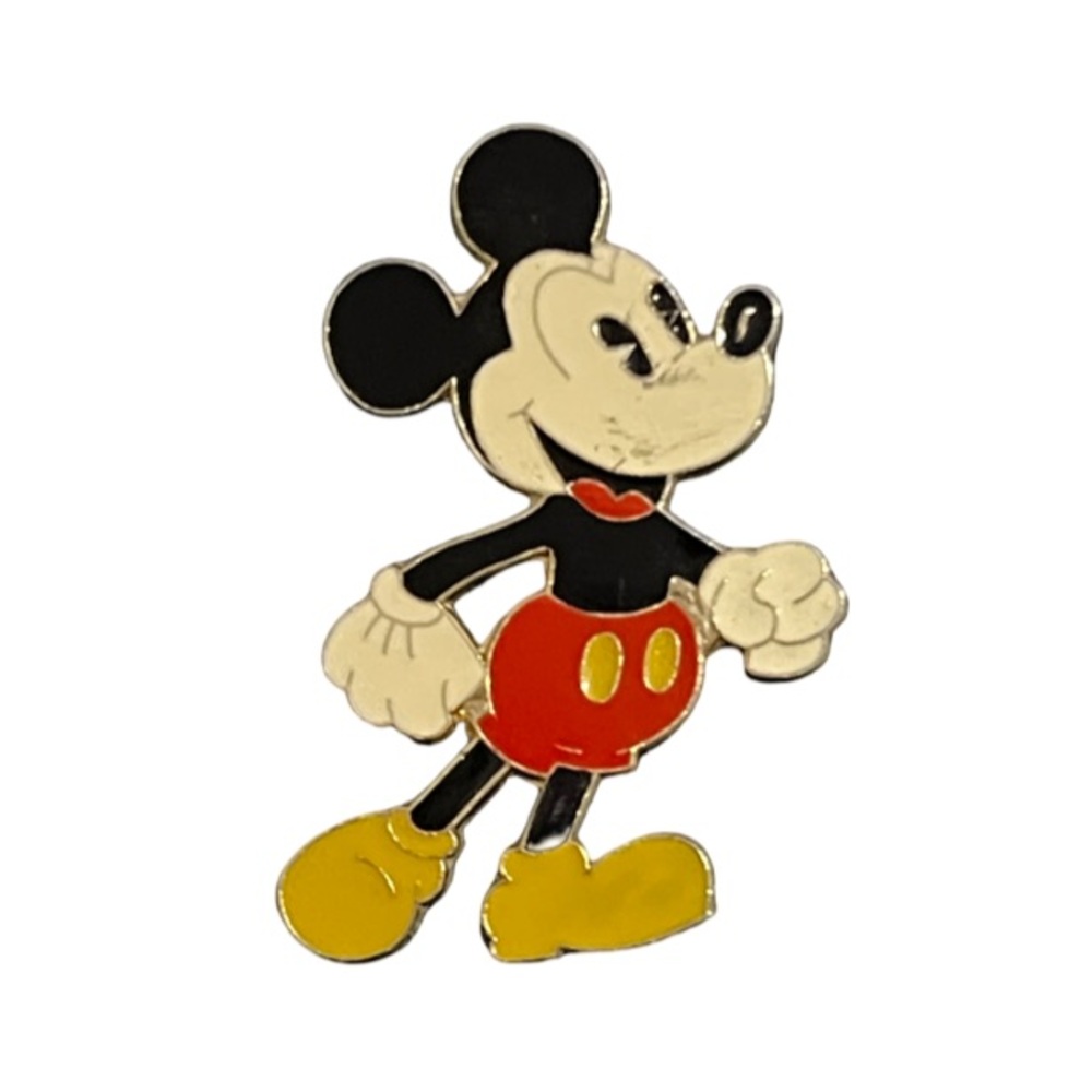 Vintage Disney Mickey Mouse Character Brooch